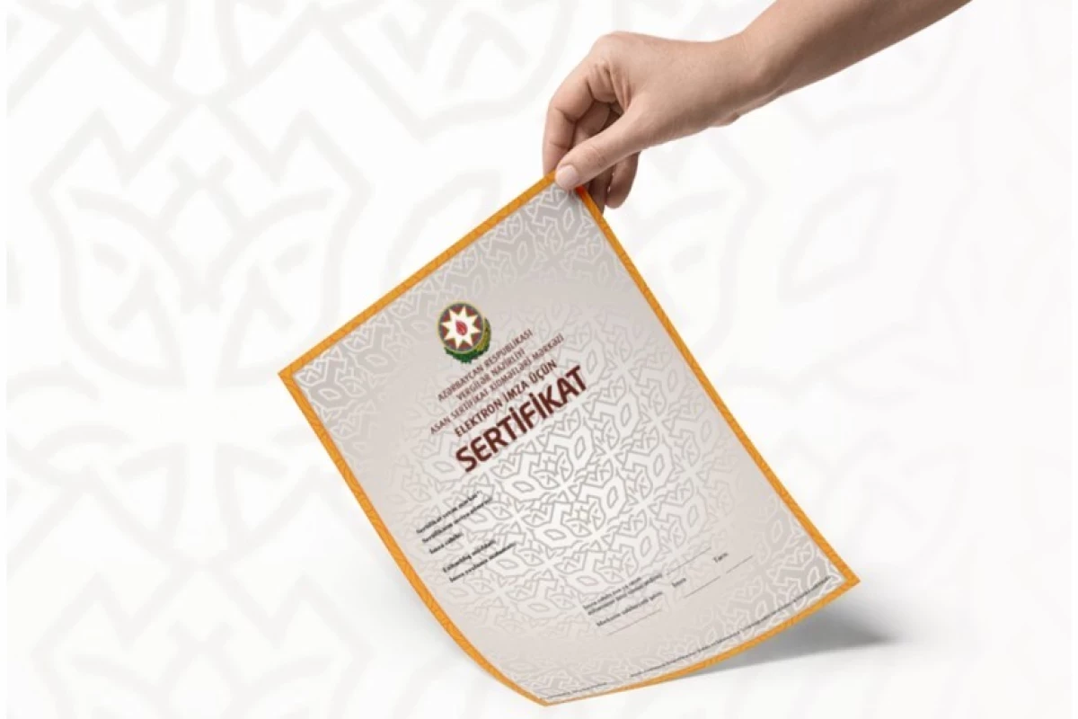 Bu il Azərbaycanda 270 mindən çox "Asan İmza" sertifikatı verilib