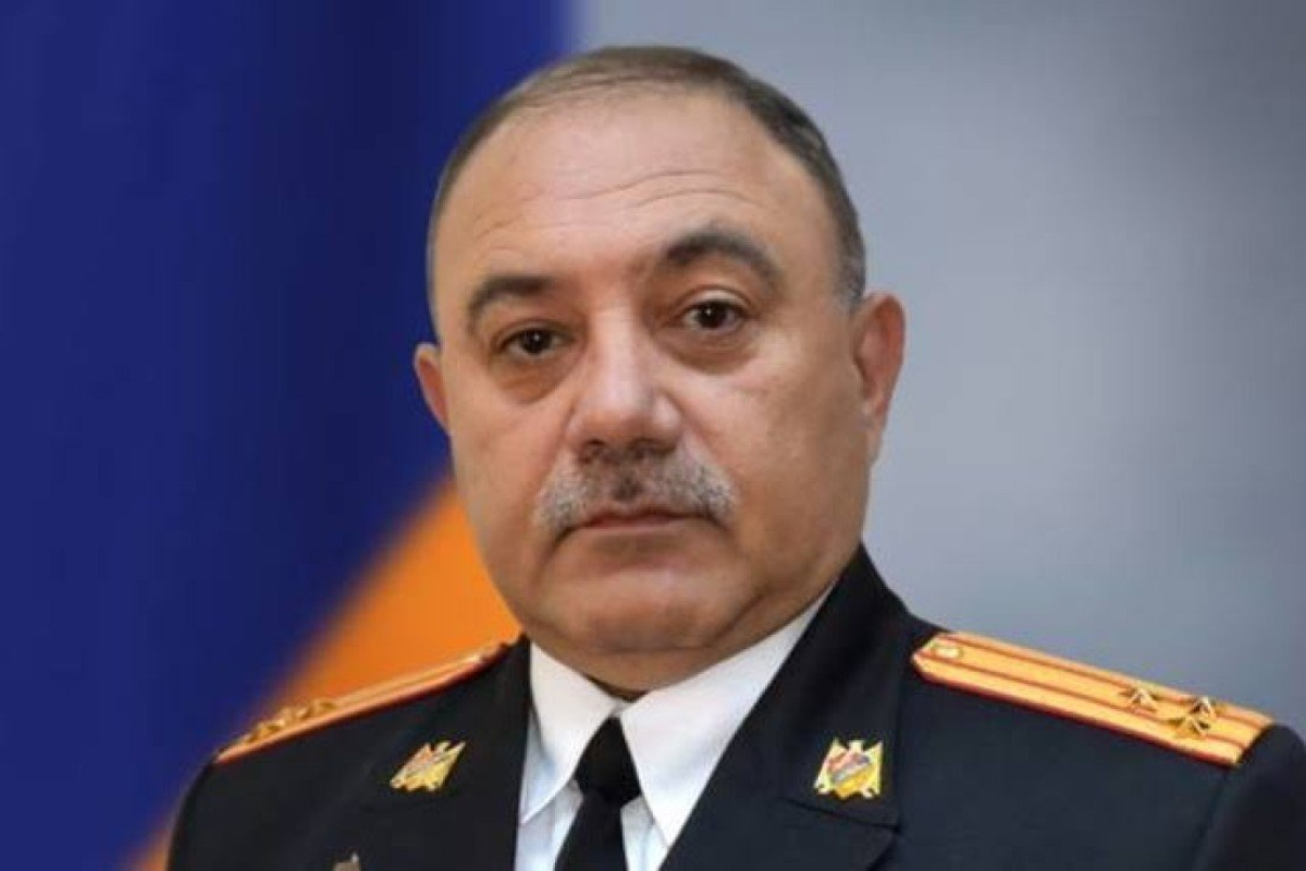 Ermənistan Hərbi Polisinin rəisi, general-mayor Aşot Zakaryan