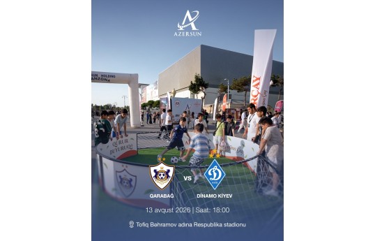 “Qarabağ”- “Dinamo Kiyev” oyunundan əvvəl fan zona təşkil olunacaq