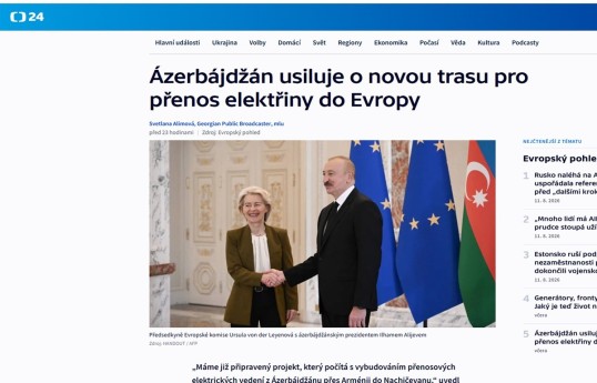 Prezident İlham Əliyevin Naxçıvanda səsləndirdiyi fikirlər dünya mediasında geniş yer alıb