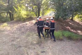 Mürəkkəb relyefli ərazilərdə axtarış-xilasetmə işləri ilə bağlı təlim keçirilib - VİDEO 