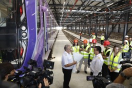 Bakı metrosunun “Dərnəgül” elektrik deposu qismən istismara verilib, ilk qatar qəbul olunub - FOTO  - YENİLƏNİB 