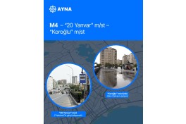 Bakı metrosunda təmirlə əlaqədar 6 yeni ekspres marşrutu sabahdan fəaliyyətə başlayır - VİDEO 