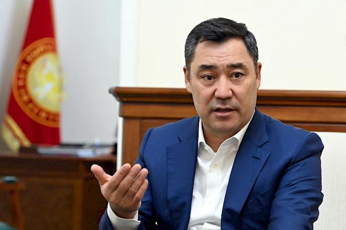 Qırğızıstan Prezidenti Sadır Japarov