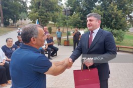 Növbəti köç karvanı Xankəndiyə çatıb, açarlar təqdim olunub - FOTO  - YENİLƏNİB-1 