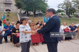 Növbəti köç karvanı Xankəndiyə çatıb, açarlar təqdim olunub - FOTO  - YENİLƏNİB-1 