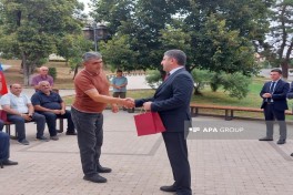 Növbəti köç karvanı Xankəndiyə çatıb, açarlar təqdim olunub - FOTO  - YENİLƏNİB-1 