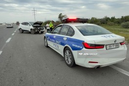 Ucarda minik avtomobilləri toqquşub, 6 nəfər xəsarət alıb