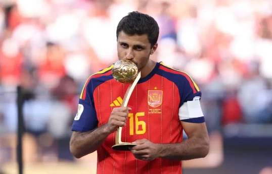 İspaniya millisinin yarımmüdafiəçisi Rodri