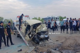 Şəmkirdə baş verən qəzada ölən və xəsarət alanların adları məlum olub - YENİLƏNİB-5 