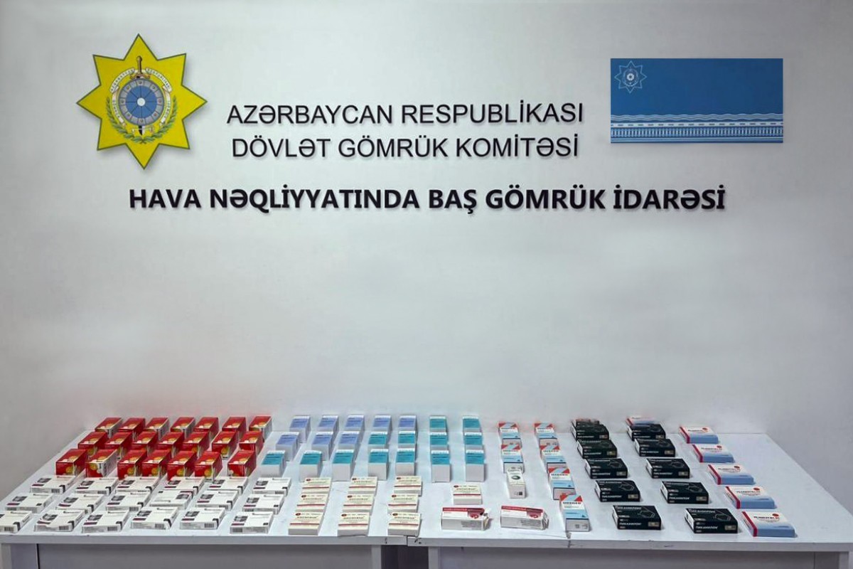 Gömrük qaydaları pozulmaqla ölkə ərazisinə gətirilən dərman vasitələri aşkar edilib