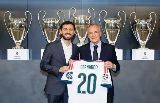 "Real" Bernardonu rəsmən təqdim edib