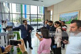 Azərbaycan media nümayəndələri Özbəkistanın "IT Park Uzbekistan" mərkəzində olublar - FOTO 