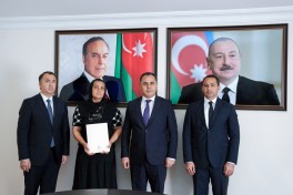 Naxçıvanda şəhid ailələri və müharibə ilə əlaqədar əlilliyi olan şəxslərə 68 mənzil təqdim edilib