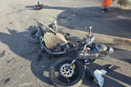 Naxçıvanda "Chevrolet" iki motosikletlə toqquşub, 3 nəfər xəsarət alıb - FOTO 