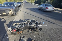 Naxçıvanda "Chevrolet" iki motosikletlə toqquşub, 3 nəfər xəsarət alıb - FOTO 