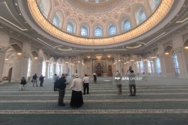 Azərbaycan media nümayəndələri Səmərqənddə İmam əl-Buxari Memorial Kompleksini ziyarət ediblər - FOTO 