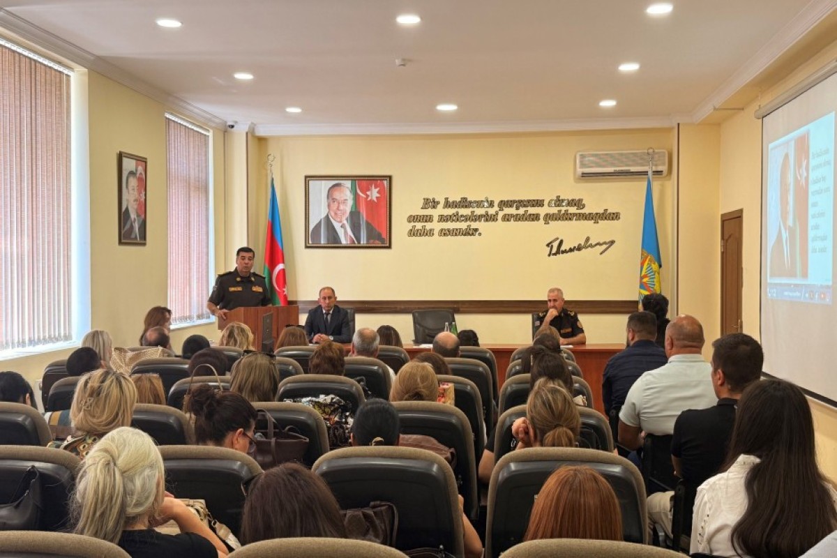 "Xüsusi qayğıya ehtiyacı olan şəxslərin mühafizəsi bizim prioritetimizdir" mövzusunda kurs-seminar keçirilib