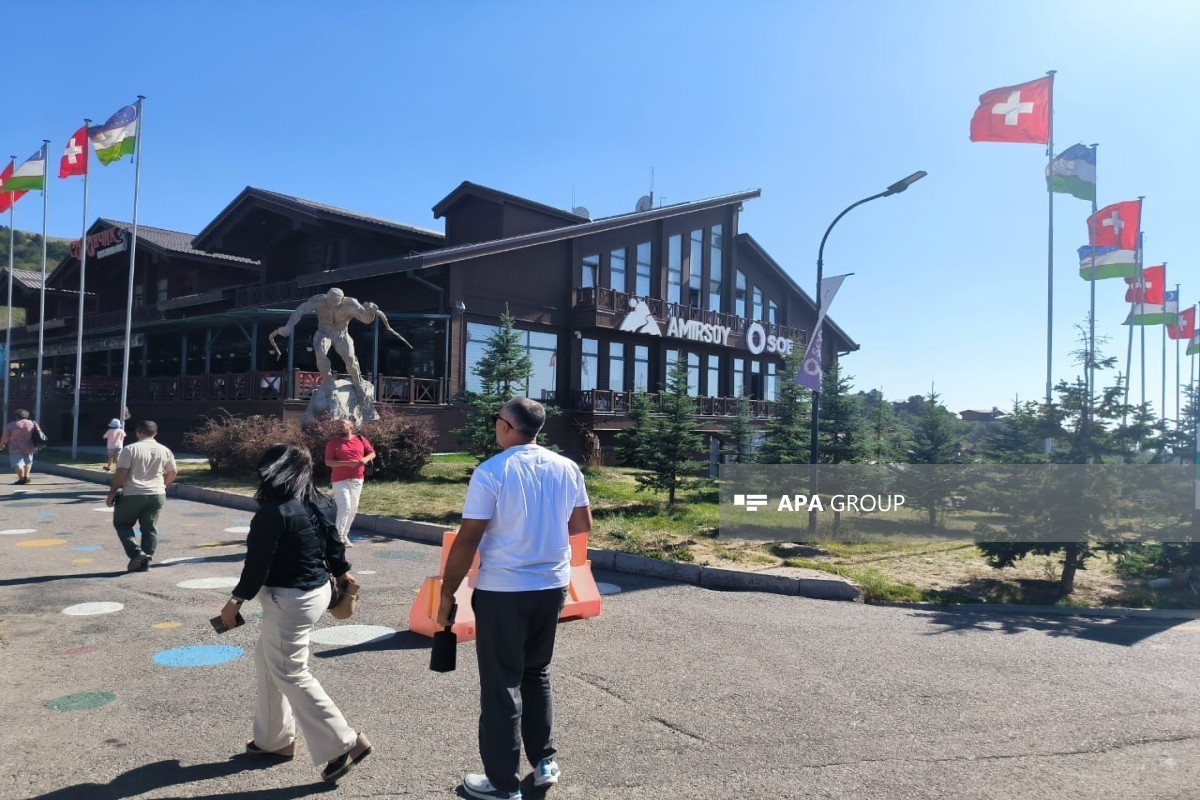 Azerbaijani media representatives visit Uzbekistan’s famous Amirsoy mountain resort - <span class="red_color">PHOTO