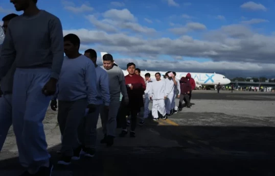 ABŞ 2300 Meksika vətəndaşını Qvatemalaya deportasiya edib