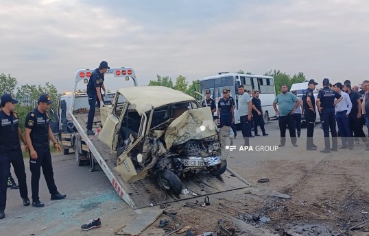 Şəmkirdə ağır yol qəzasında ölənlərin sayı 6-ya çatıb