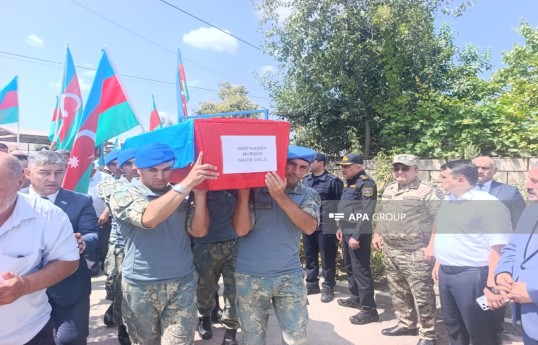 Birinci Qarabağ müharibəsinin itkin-şəhidi Mürşüd Nərimanovun qalıqları İmişlidə dəfn edilib - FOTO 