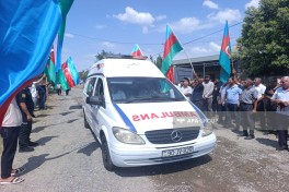 Birinci Qarabağ müharibəsinin itkin-şəhidi Mürşüd Nərimanovun qalıqları İmişlidə dəfn edilib - FOTO 