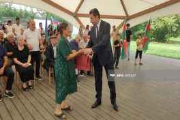 Növbəti köç karvanları Xankəndi, Xocalı və Ağdərəyə çatıb, mənzillərin açarları təqdim edilib - YENİLƏNİB  - FOTO 