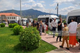 Növbəti köç karvanları Xankəndi, Xocalı və Ağdərəyə çatıb, mənzillərin açarları təqdim edilib - YENİLƏNİB  - FOTO 