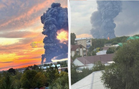 Ukrayna PUA-ları Rusiyada “Ozon”un logistika mərkəzinə zərbə endirib