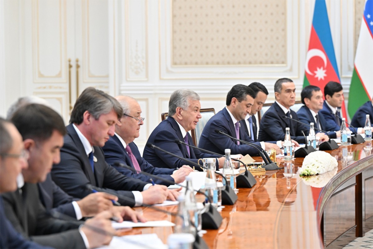 Şavkat Mirziyoyev Vaşinqtonda örüşününü və Birgə Bəyannamənin Prezident İlham Əliyevin parlaq qələbəsi kimi qiymətləndirib