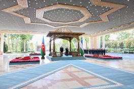 Daşkənddə Prezident İlham Əliyevin rəsmi qarşılanma mərasimi olub - FOTO 