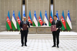 Daşkənddə Azərbaycan və Özbəkistan sənədlərinin imzalanması və mübadiləsi mərasimi olub - FOTO 