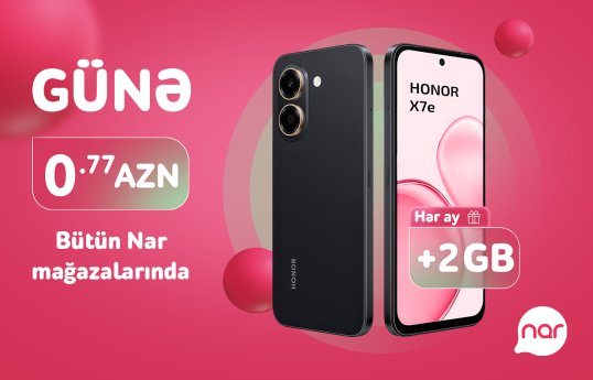 Günə 77 qəpiyə “Nar”dan smartfon!