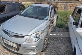 Sabirabadda qəza olub, 1 nəfər ölüb, 3 nəfər yaralanıb - FOTO 
