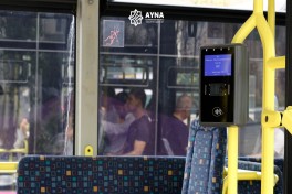 M1 nömrəli ekspres avtobuslara ikinci validator quraşdırılır
