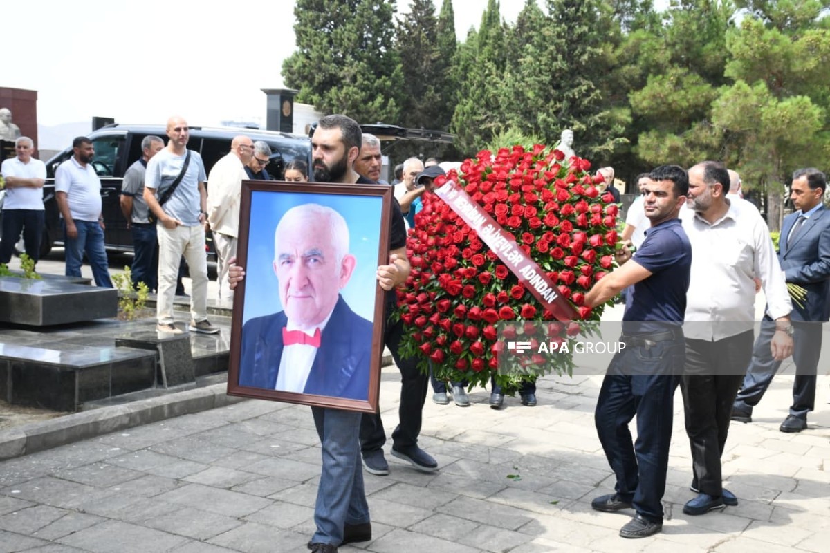 Xalq artisti Tofiq Bakıxanov II Fəxri xiyabanda dəfn edilib - YENİLƏNİB-2  - FOTO 