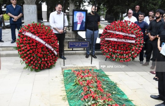 Xalq artisti Tofiq Bakıxanov II Fəxri xiyabanda dəfn edilib - YENİLƏNİB-2  - FOTO 