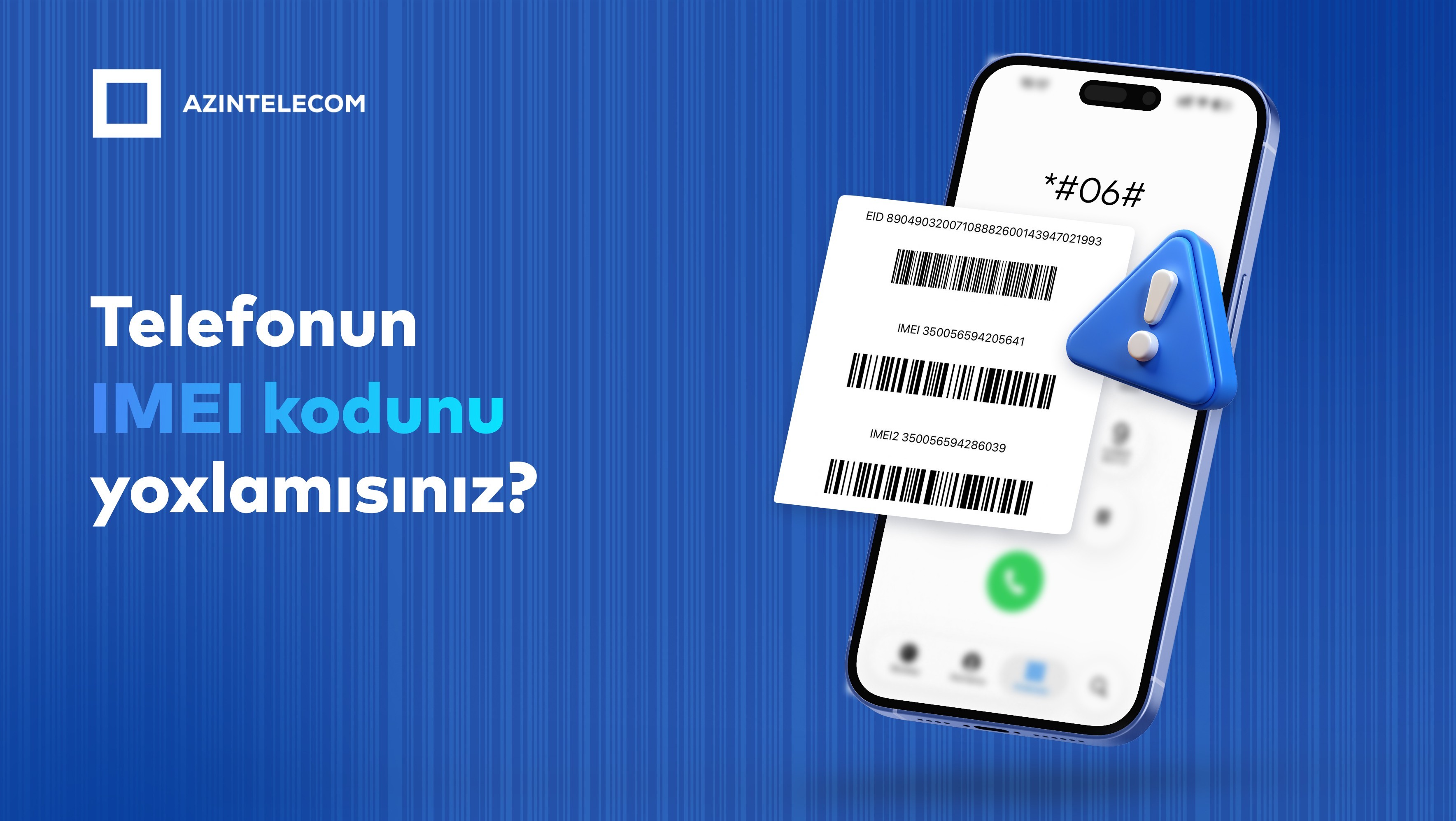 Kopyalanmış IMEI kodlarla 1,6 milyon dəfə şəbəkəyə qoşulma cəhdi olub