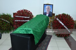 Xalq artisti Tofiq Bakıxanov II Fəxri xiyabanda dəfn edilib - YENİLƏNİB-2  - FOTO 