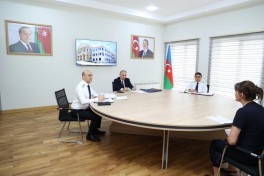 Baş prokuror Şəkidə vətəndaşları qəbul edib