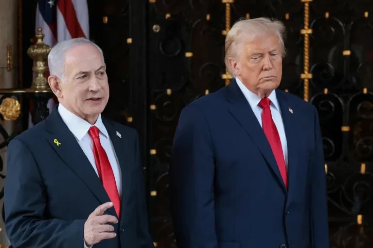 İsrailin Baş naziri- Benyamin Netanyahu və ABŞ prezidenti Donald Tramp