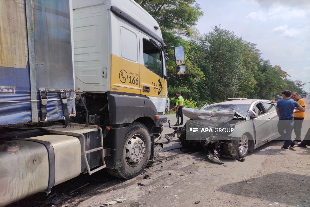 Şabranda yol qəzasında sərnişin və sürücü ölüb - <span class="red_color">FOTO