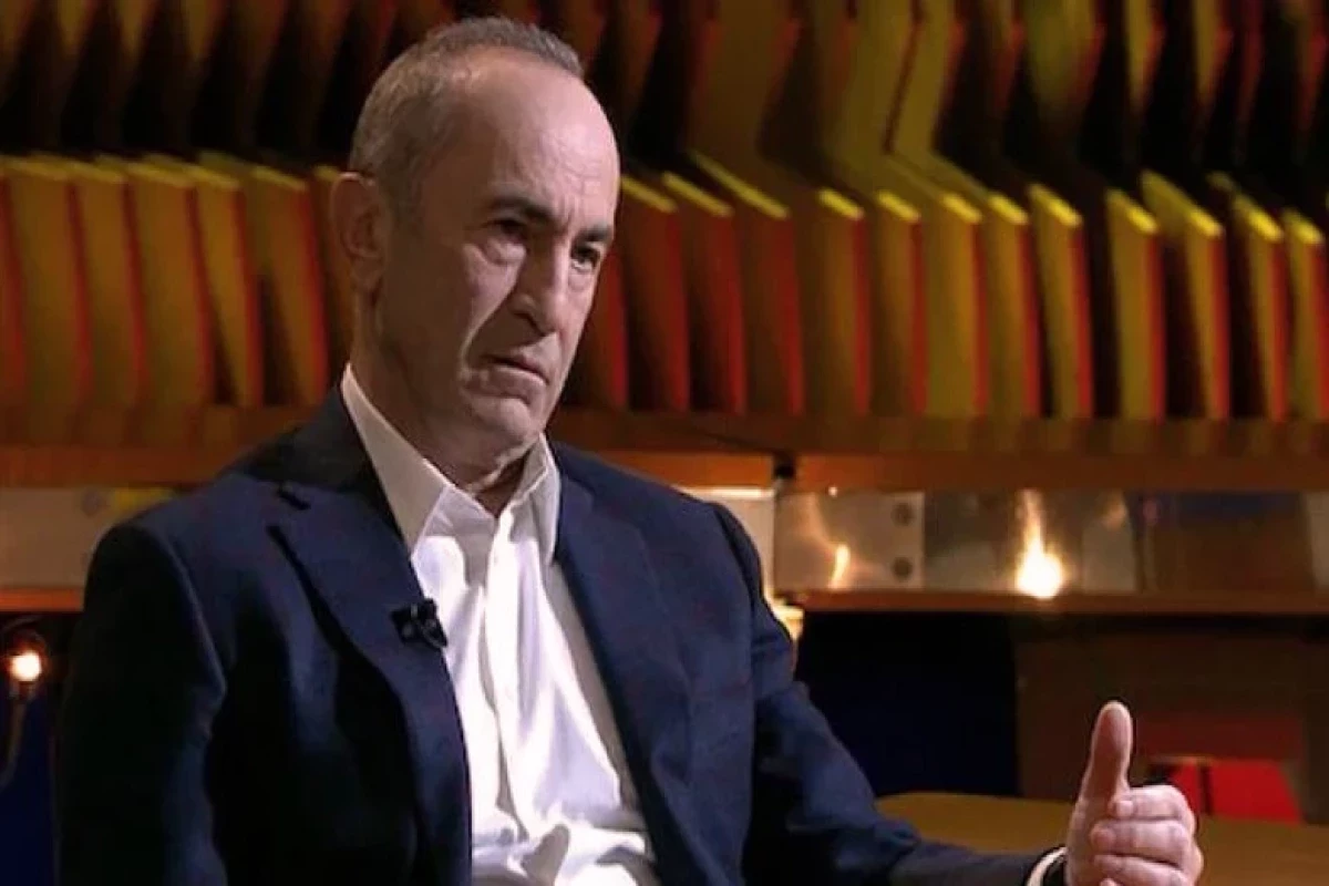 Former Armenian President Robert Kocharyan