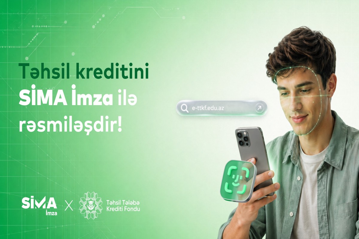 Təhsil Tələbə Krediti Müqaviləsi “SİMA İmza” ilə tam rəqəmsal! - <span class="red_color">VİDEO