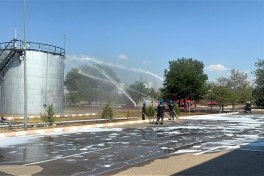 FHN SOCAR Petroleum QSC-nin 23 saylı Naxçıvan Neft Baza Sahəsində mülki müdafiə məşqi kеçirib