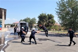 FHN SOCAR Petroleum QSC-nin 23 saylı Naxçıvan Neft Baza Sahəsində mülki müdafiə məşqi kеçirib
