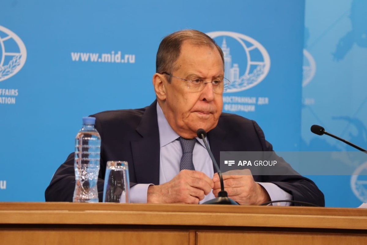 Rusiyanın xarici işlər naziri Sergey Lavrov