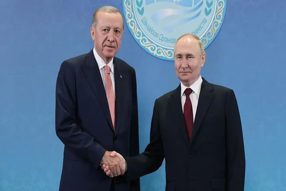 Путин встретится с Эрдоганом в Бишкеке