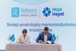 "Referans Medical Group" "PAŞA Həyat"la birlikdə  "TezSağal" məhsulunu təqdim edib - FOTO 